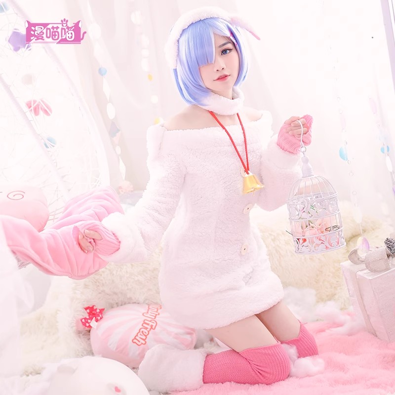 Anime Cosplay Party - Re baru: Zero ajimitsu Isekai kostum