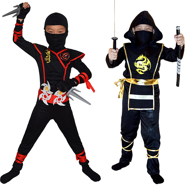 Anime Cosplay Ideas Male - Kostum mewah Ninja anak laki-laki untuk