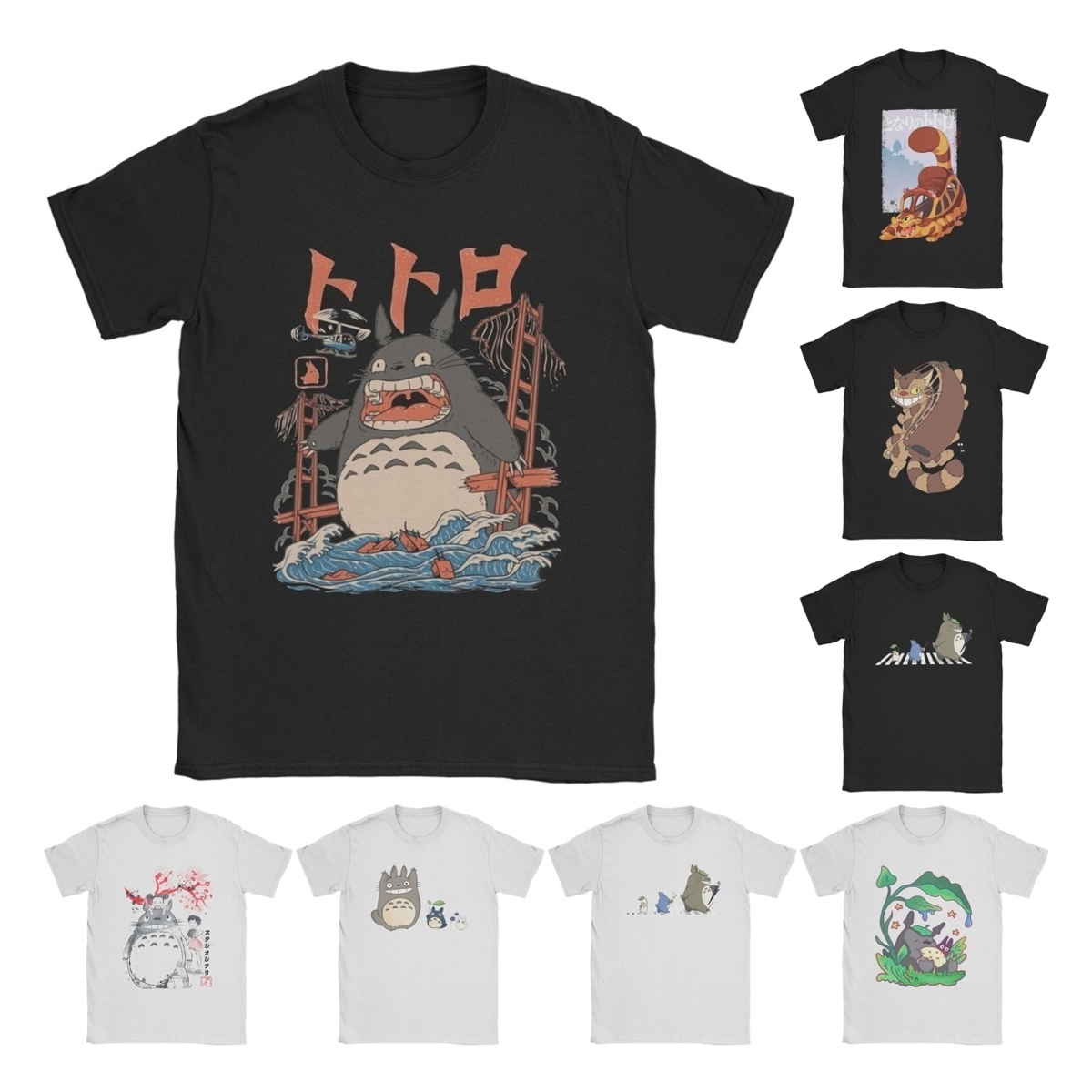 Anime Cosplay Ideas Male - Kaus Pria Anime Totoro-Miyazaki Kaus Kreatif