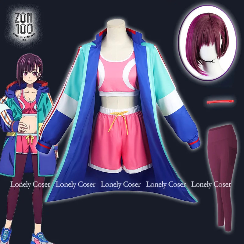 Anime Cosplay List - Shizuka Mikazuki Kostum Cosplay Anime Zom