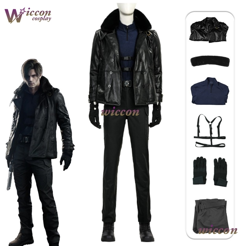 Anime Cosplay Party - Kostum Cosplay Leon·S·Kennedy dari Resident Evil,
