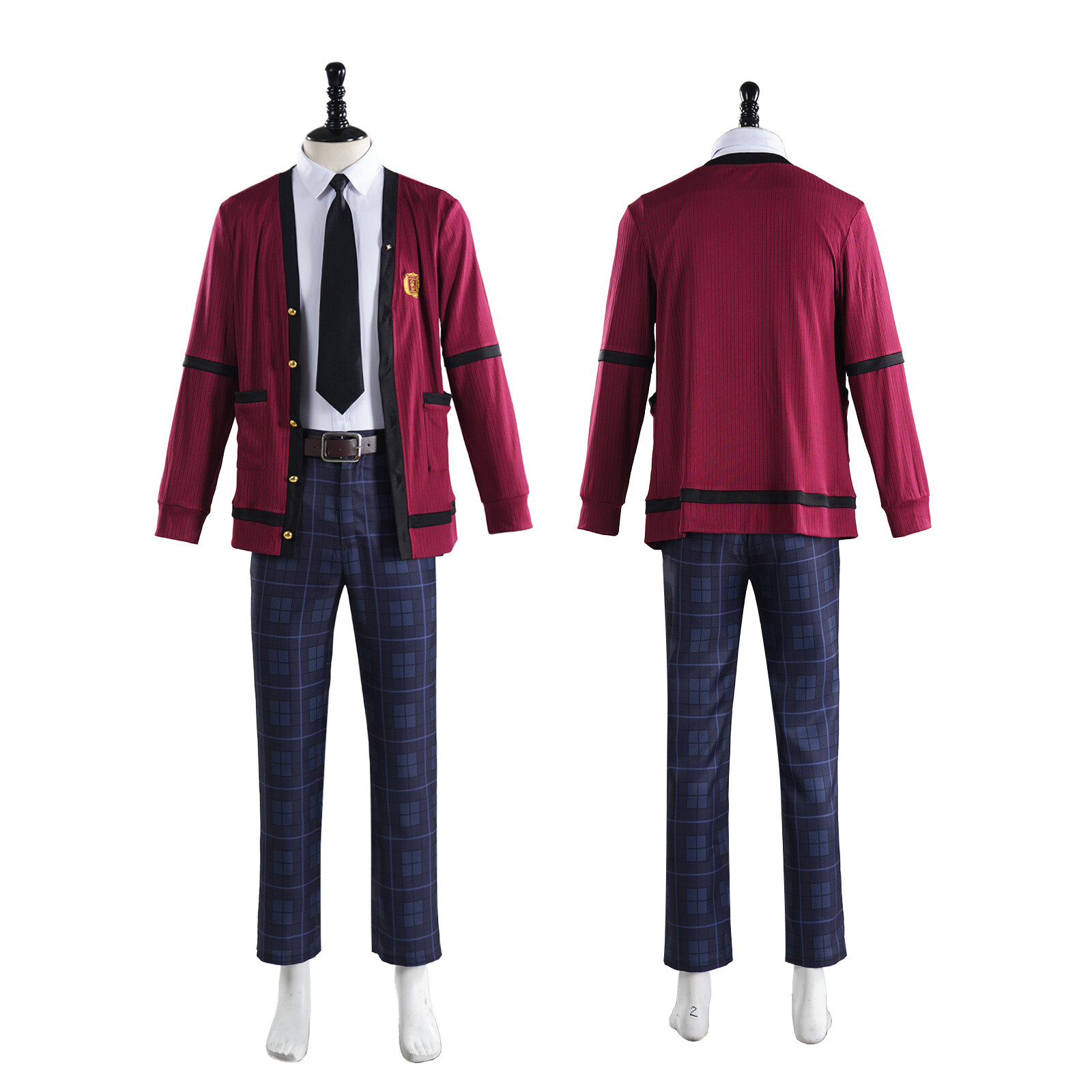 Anime Cosplay Kakegurui - Fulujiacos Suzui Ryota Cosplay Seragam Sekolah