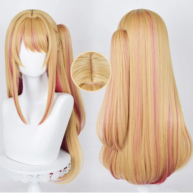 Anime Cosplay Orange Hair - Wig Cosplay Anime Oshi No Ko