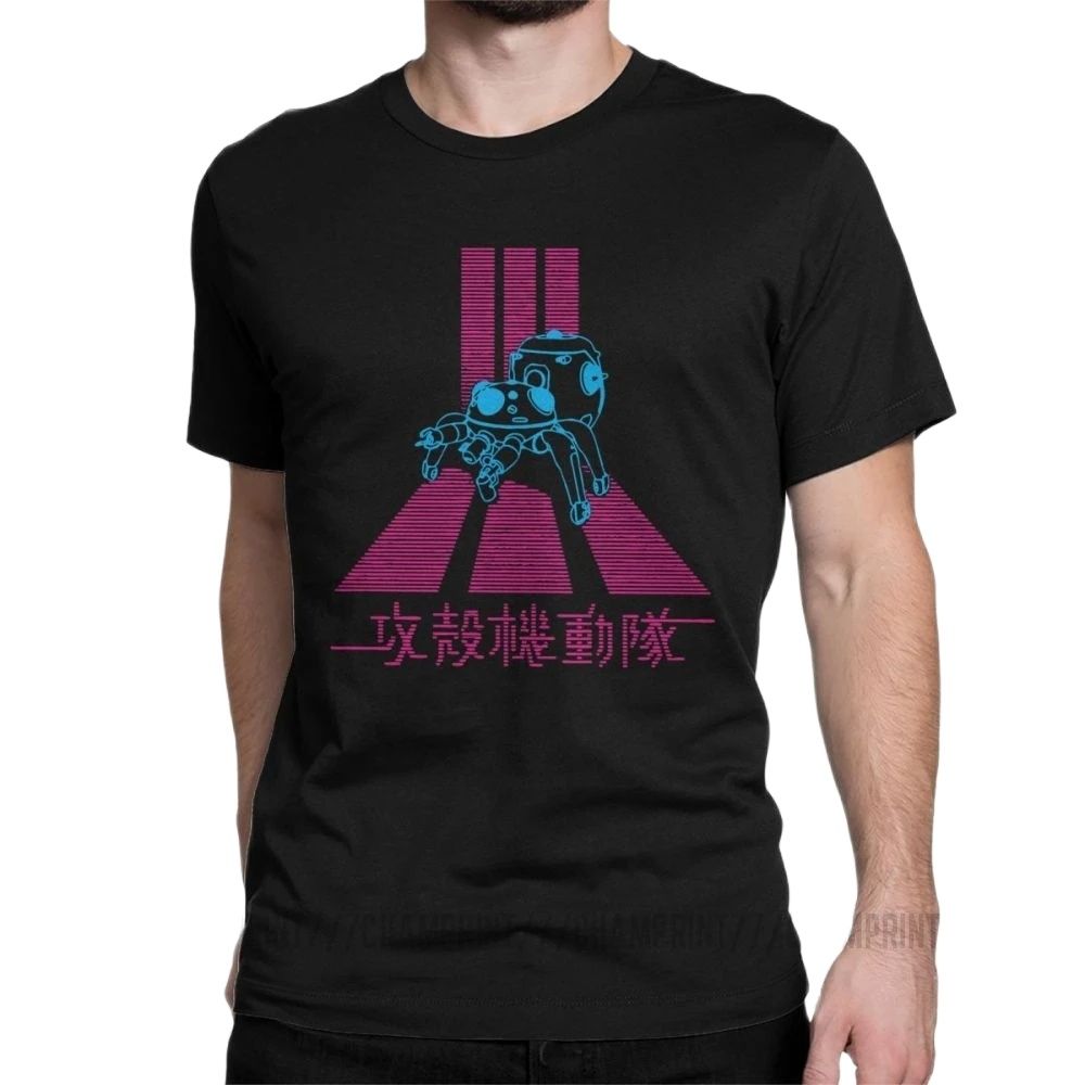Anime Cosplay Ideas Male - Kaus Vintage Ghost In The Shell