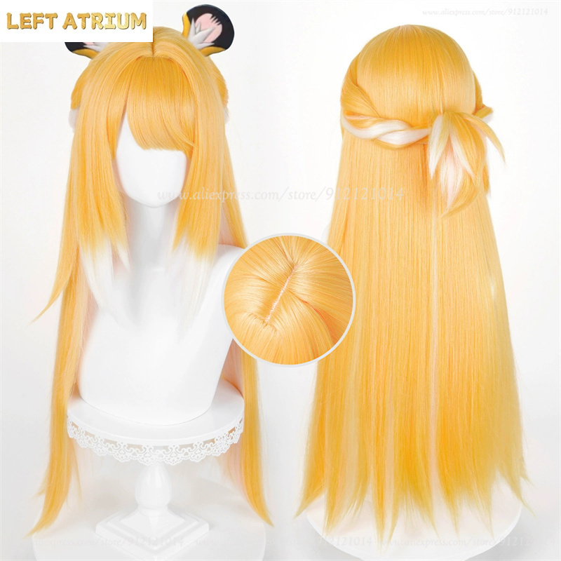 ZZZ Ju Fufu Wig Cosplay Oranye - Anime Cosplay Orange Hair ulasan dan harga