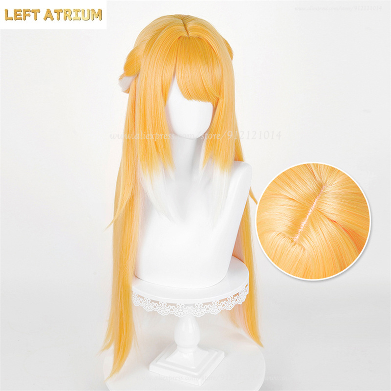 ZZZ Ju Fufu Wig Cosplay Oranye - Anime Cosplay Orange Hair ulasan dan harga
