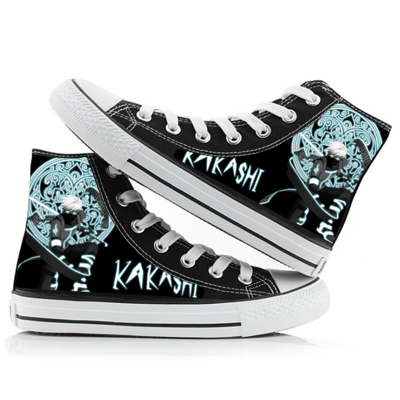 Sepatu Kanvas High-Top Naruto  - Anime Cosplay Ideas Girl ulasan dan harga
