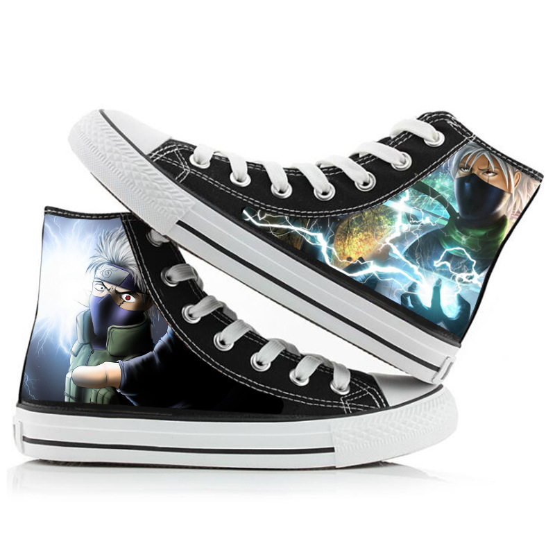 Sepatu Kanvas High-Top Naruto  - Anime Cosplay Ideas Girl ulasan dan harga