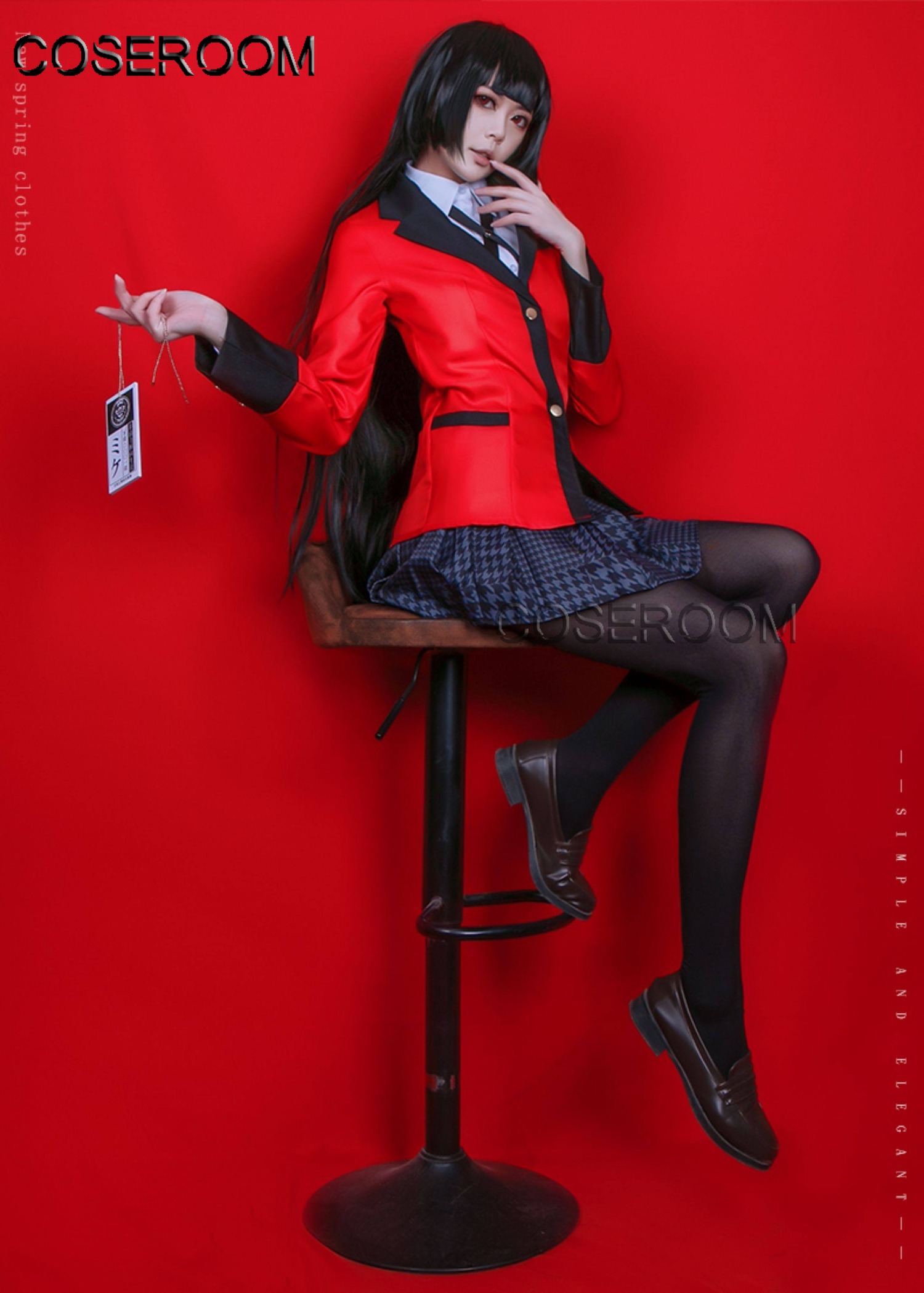 Kostum Cosplay Anime Kakegurui - Anime Cosplay Kakegurui ulasan dan harga