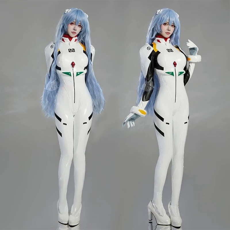 Kostum Cosplay Rei Ayanami Plu - Quality Anime Cosplay ulasan dan harga