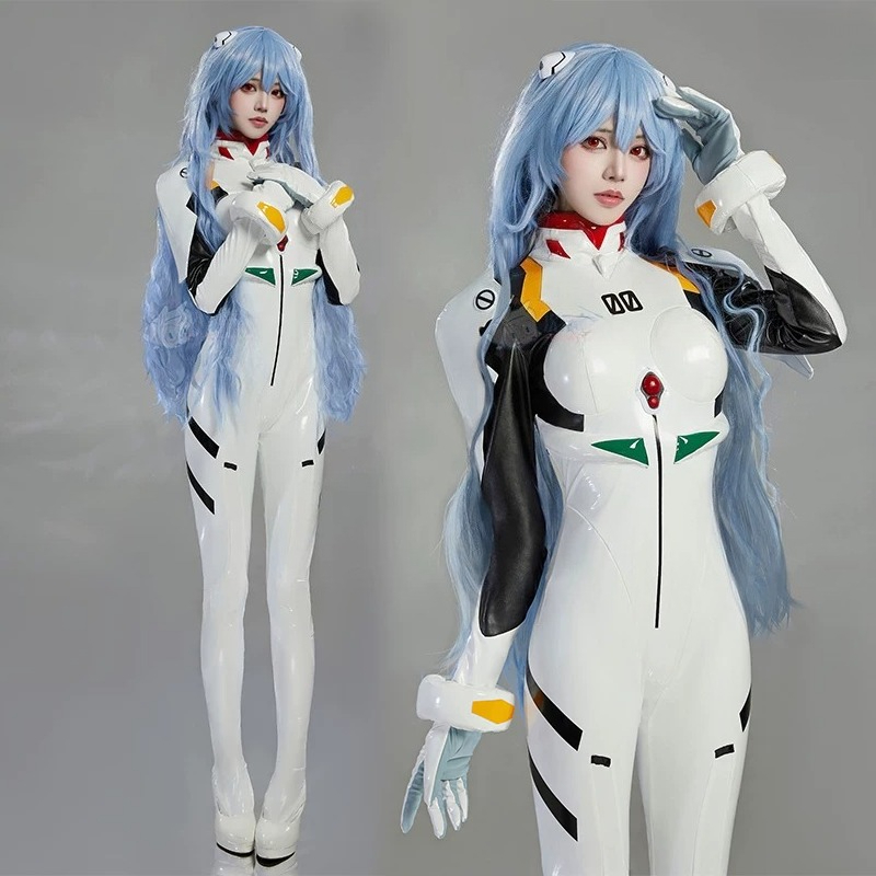 Kostum Cosplay Rei Ayanami Plu - Quality Anime Cosplay ulasan dan harga