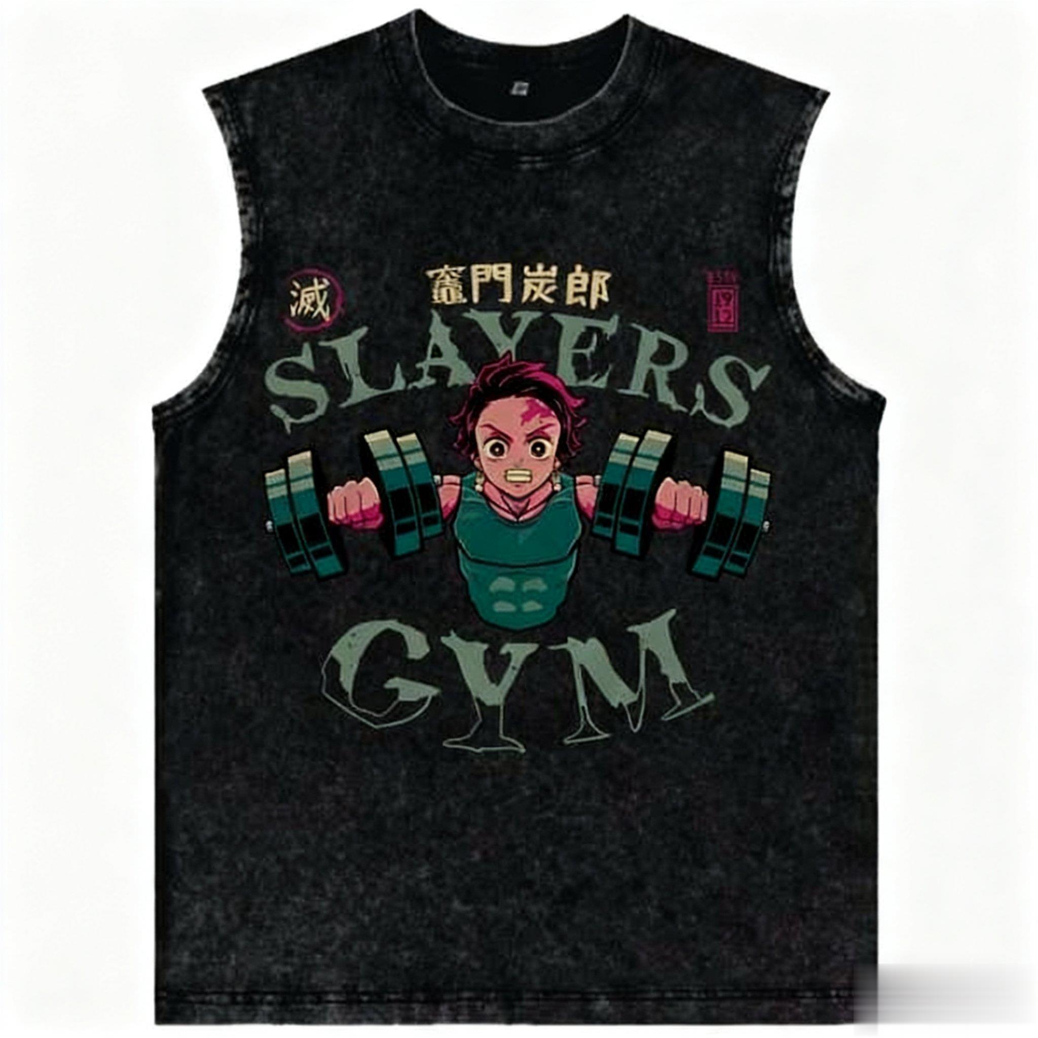 Tank Top Demon Slayer Nezuko A - Anime Cosplay Meme ulasan dan harga