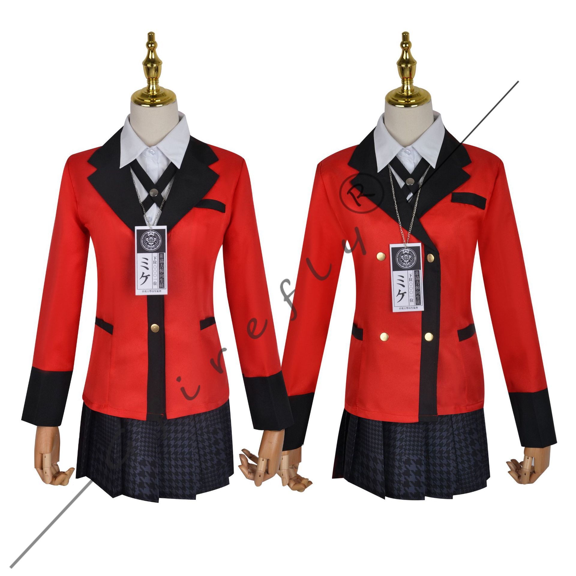 Kostum Cosplay Kakegurui Jyaba - Anime Cosplay Kakegurui ulasan dan harga