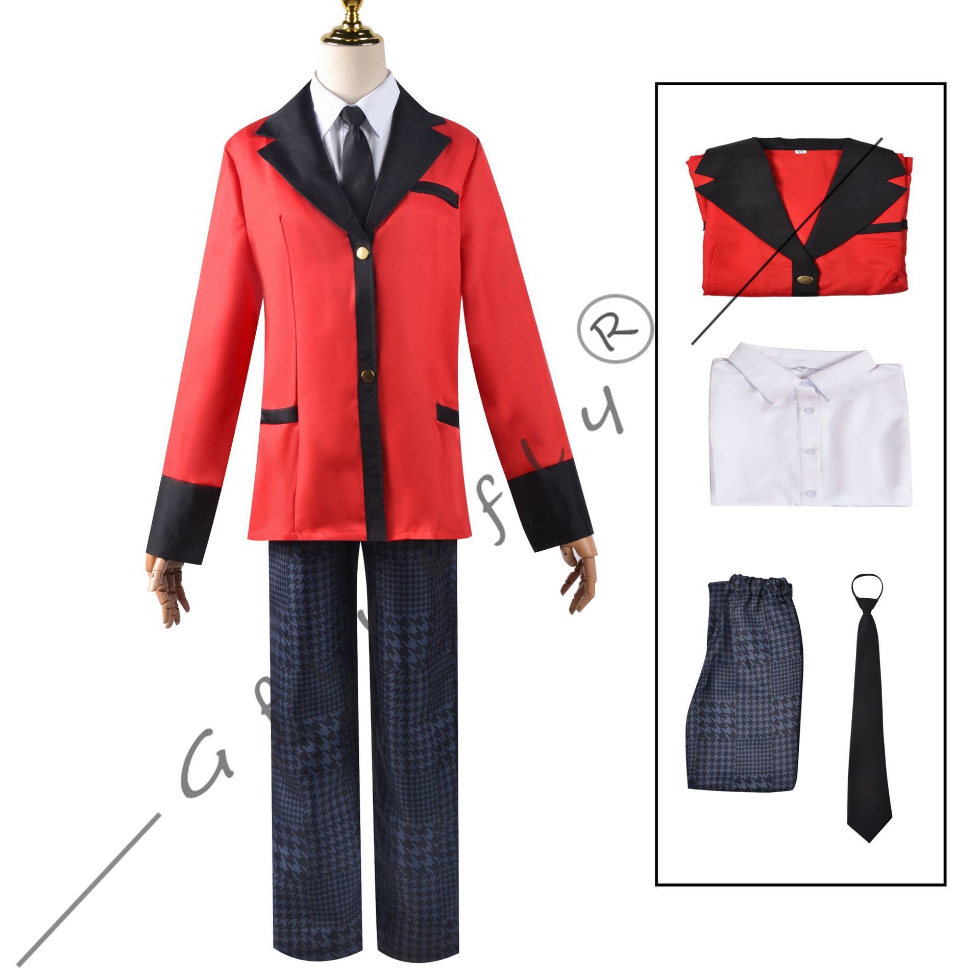 Kostum Cosplay Kakegurui Jyaba - Anime Cosplay Kakegurui ulasan dan harga