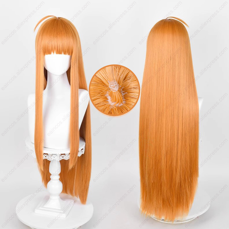Wig Cosplay Anime Futaba Sakur - Anime Cosplay Orange Hair ulasan dan harga