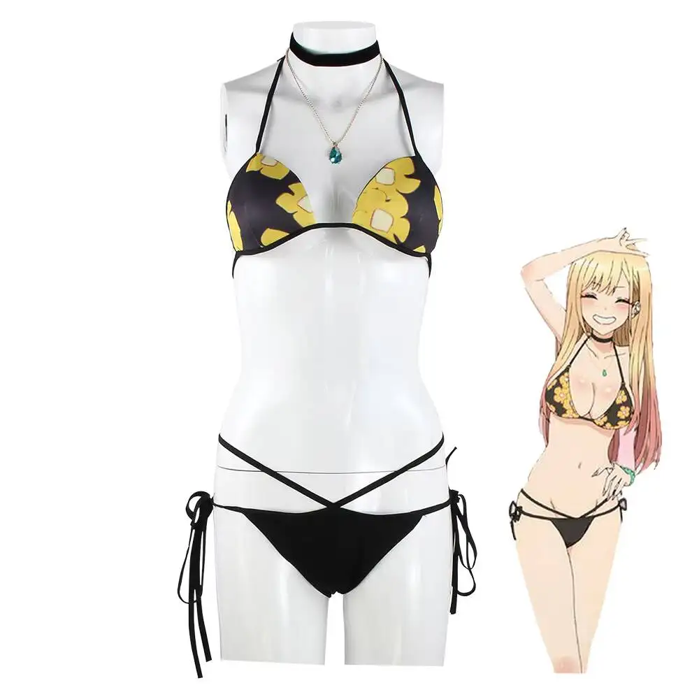 Kostum Cosplay Bikini Anime My - Anime Cosplay Marin ulasan dan harga