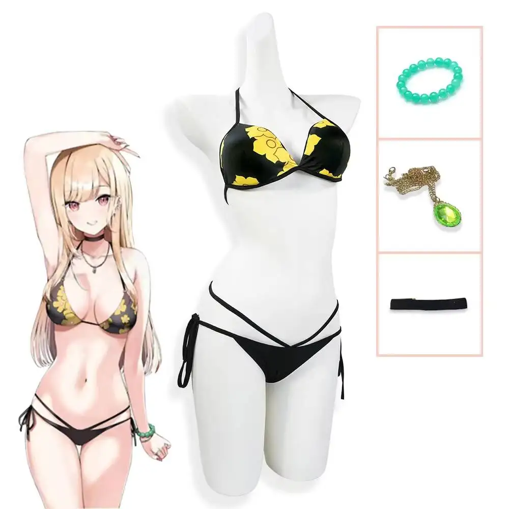 Kostum Cosplay Bikini Anime My - Anime Cosplay Marin ulasan dan harga