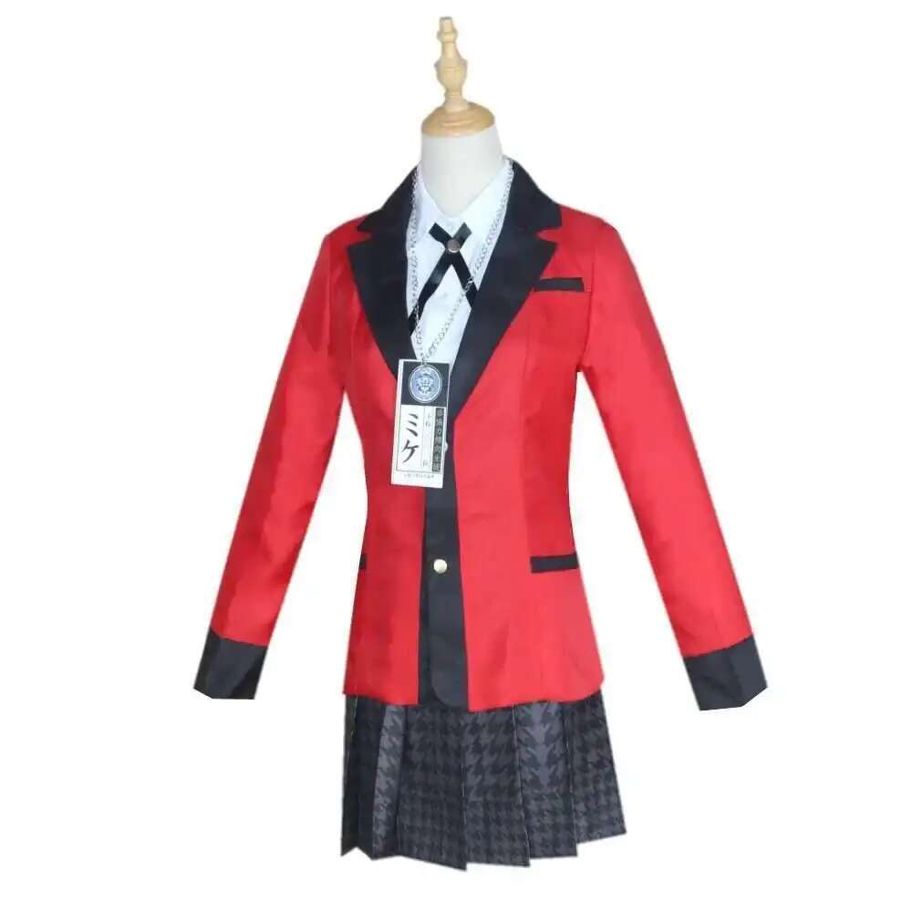 Kostum Cosplay Anime Kakegurui - Anime Cosplay Kakegurui ulasan dan harga