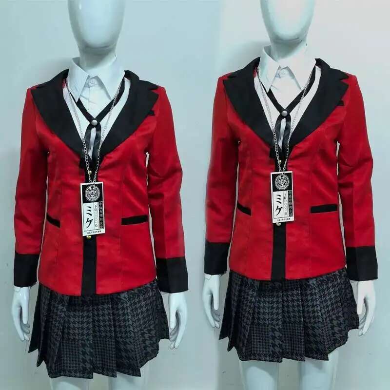 Kostum Cosplay Anime Kakegurui - Anime Cosplay Kakegurui ulasan dan harga