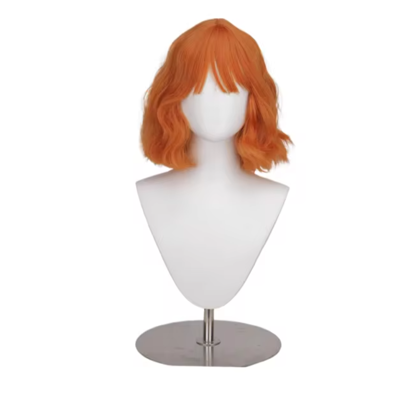 Wig Cosplay Nami Rambut Sintet - Anime Cosplay Orange Hair ulasan dan harga