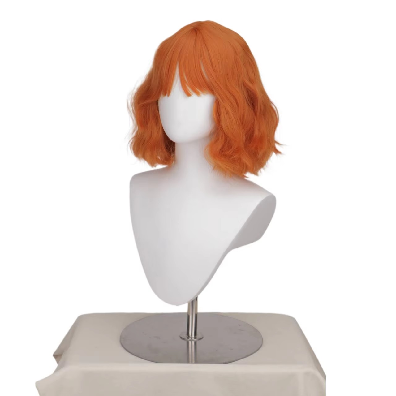 Wig Cosplay Nami Rambut Sintet - Anime Cosplay Orange Hair ulasan dan harga