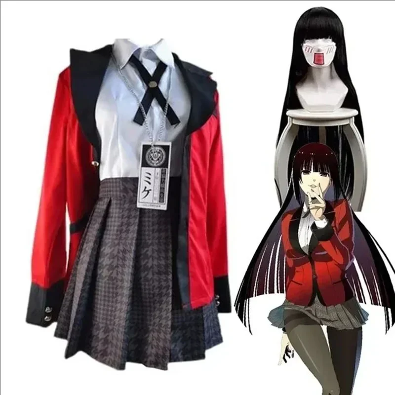 Kostum Cosplay Anime Kakegurui - Anime Cosplay Kakegurui ulasan dan harga