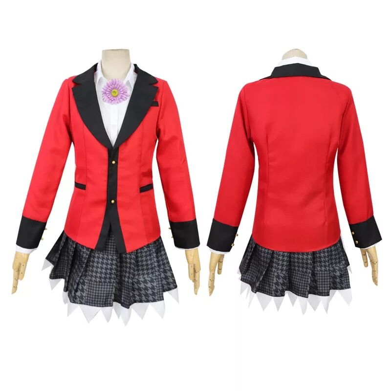 Setelan seragam wanita Anime K - Anime Cosplay Kakegurui ulasan dan harga