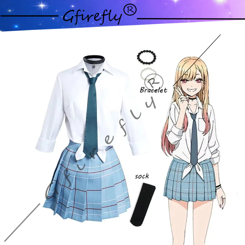 Anime My Dress-Up Darling Mari - Anime Cosplay Marin ulasan dan harga