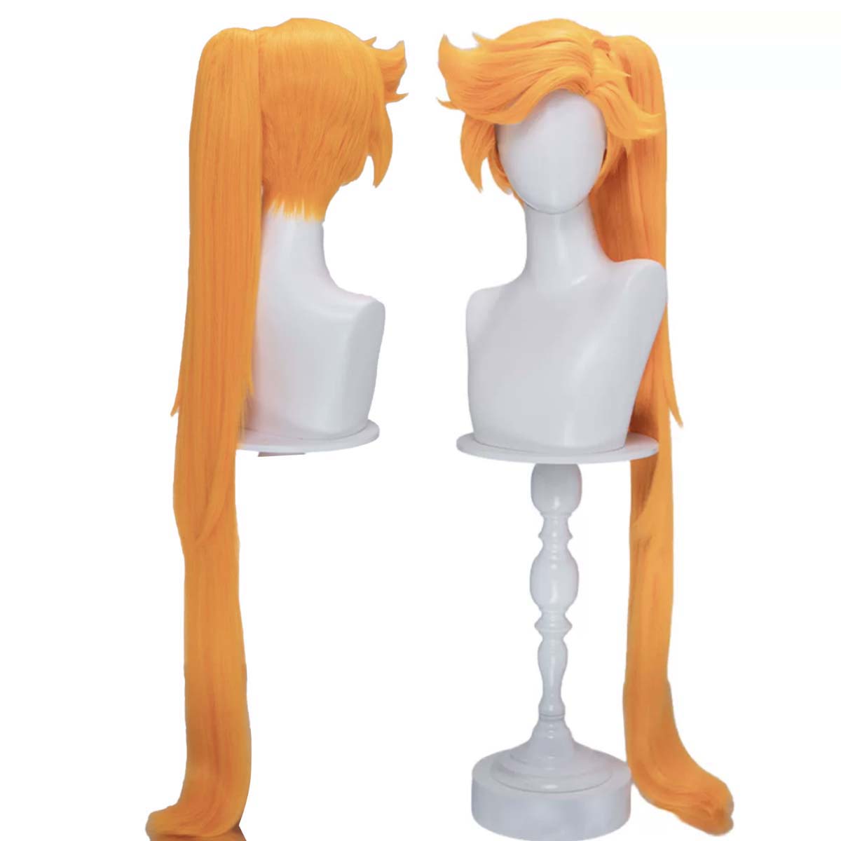 Wig Cosplay Anime Iris Talia A - Anime Cosplay Orange Hair ulasan dan harga