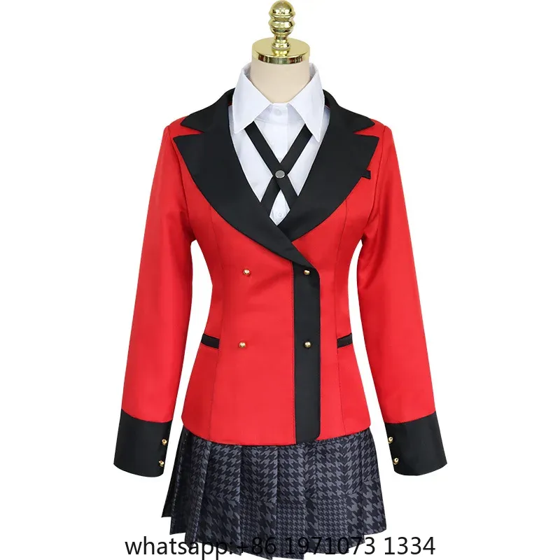 Kostum Cosplay Kirari Anime Ka - Anime Cosplay Kakegurui ulasan dan harga