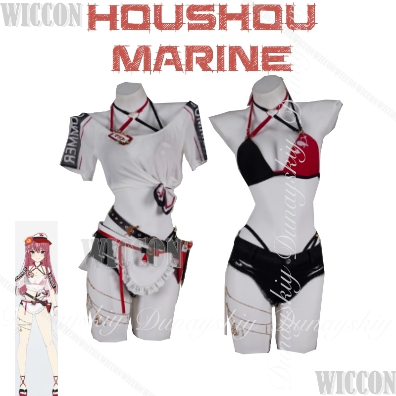 Hololive Gamer Jangkar Virtual - Anime Cosplay Marin ulasan dan harga