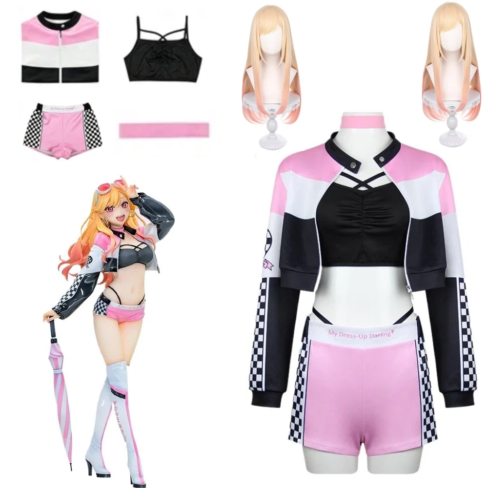 Kostum Cosplay Anime Marin Kit - Anime Cosplay Marin ulasan dan harga