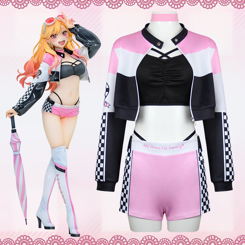 Kostum Cosplay Anime Marin Kit - Anime Cosplay Marin ulasan dan harga