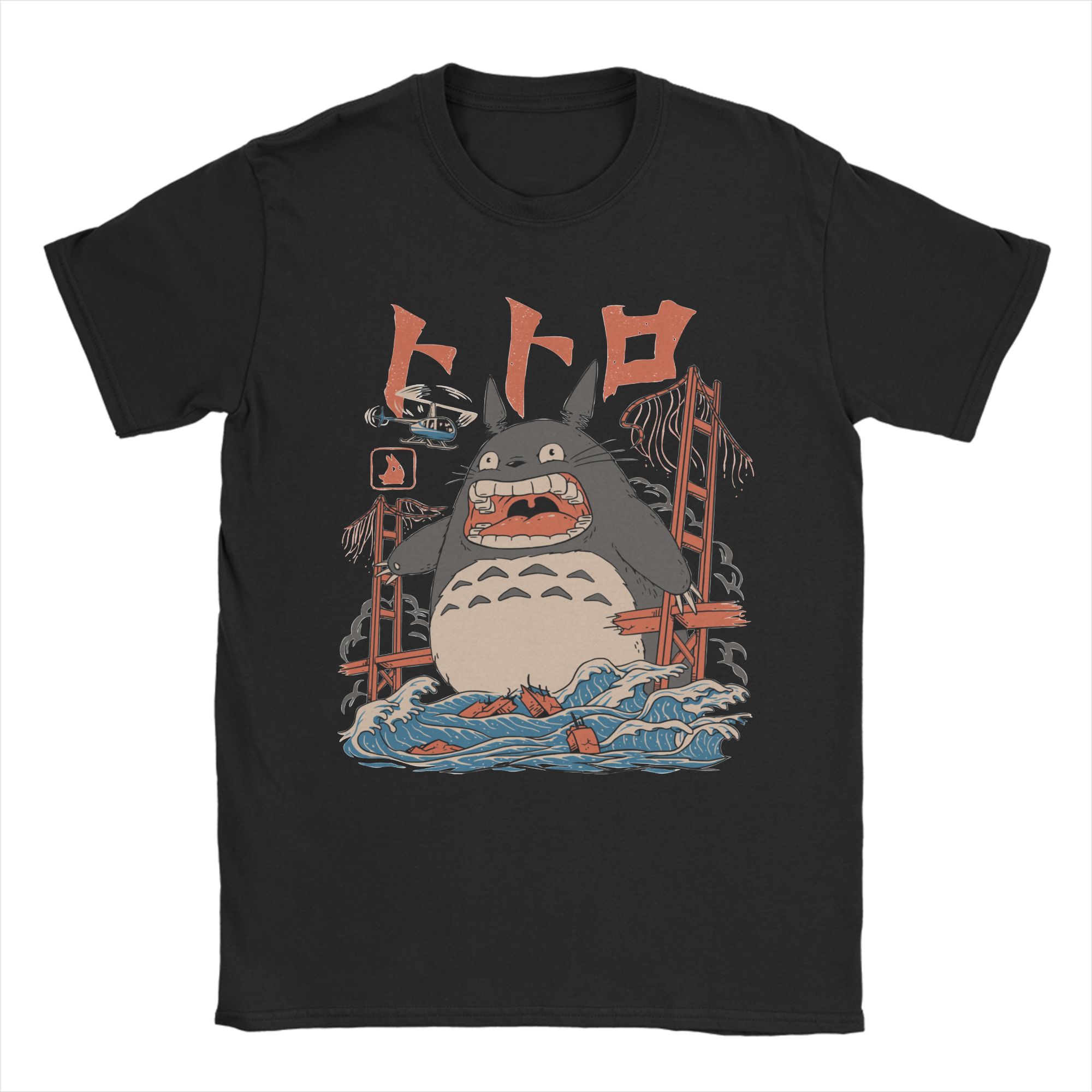 Kaus Pria Anime Totoro-Miyazak - Anime Cosplay Ideas Male ulasan dan harga