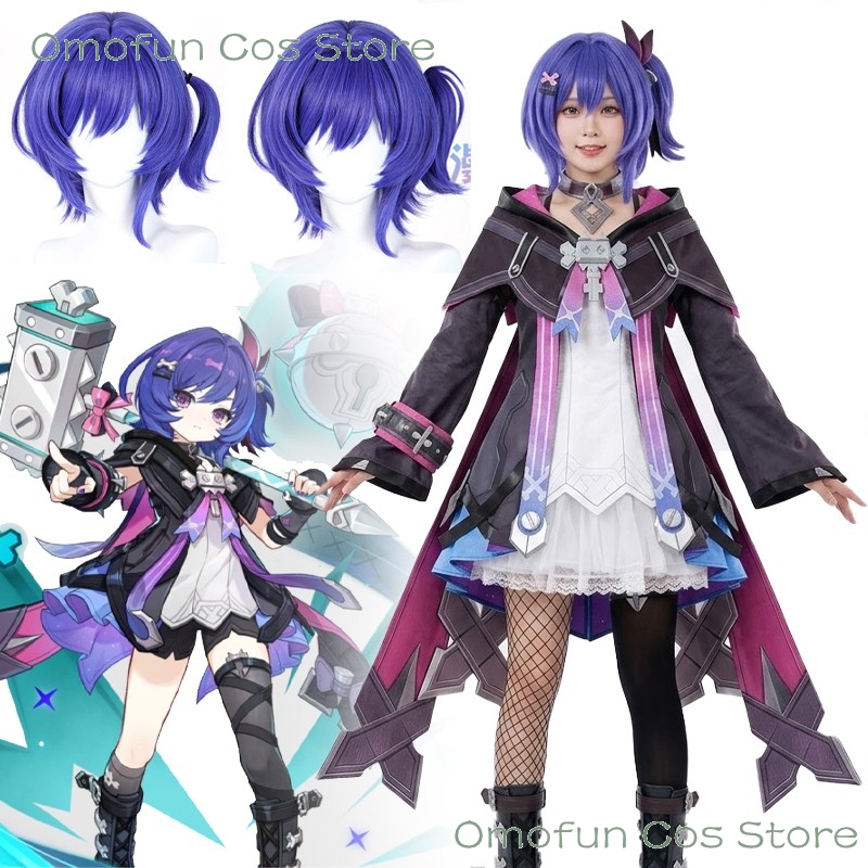 Wig Kostum Cosplay Genshin Imp - Quality Anime Cosplay ulasan dan harga
