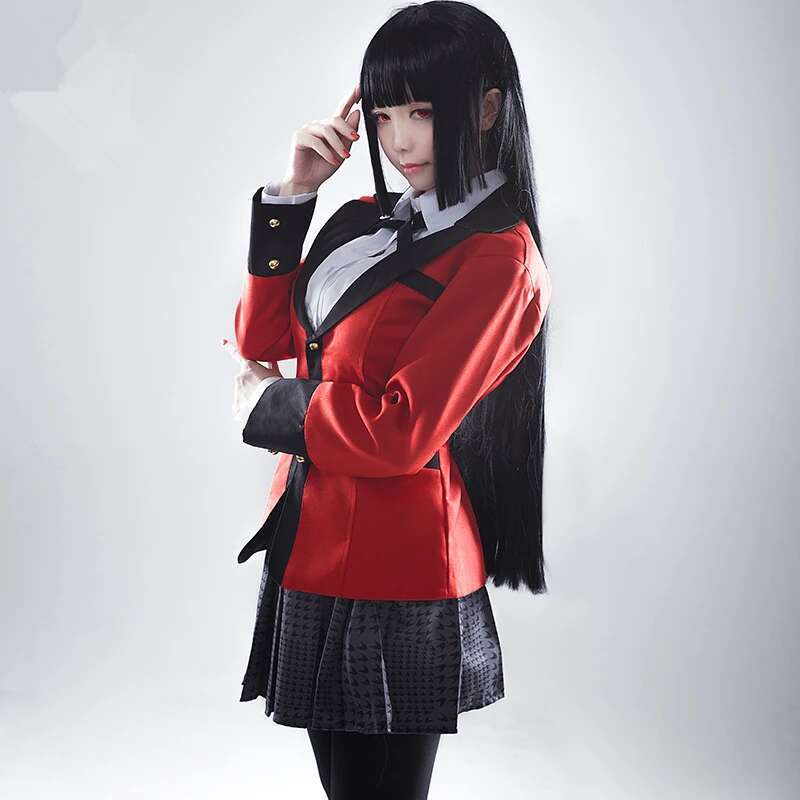 Kostum Cosplay Anime Kakegurui - Anime Cosplay Kakegurui ulasan dan harga