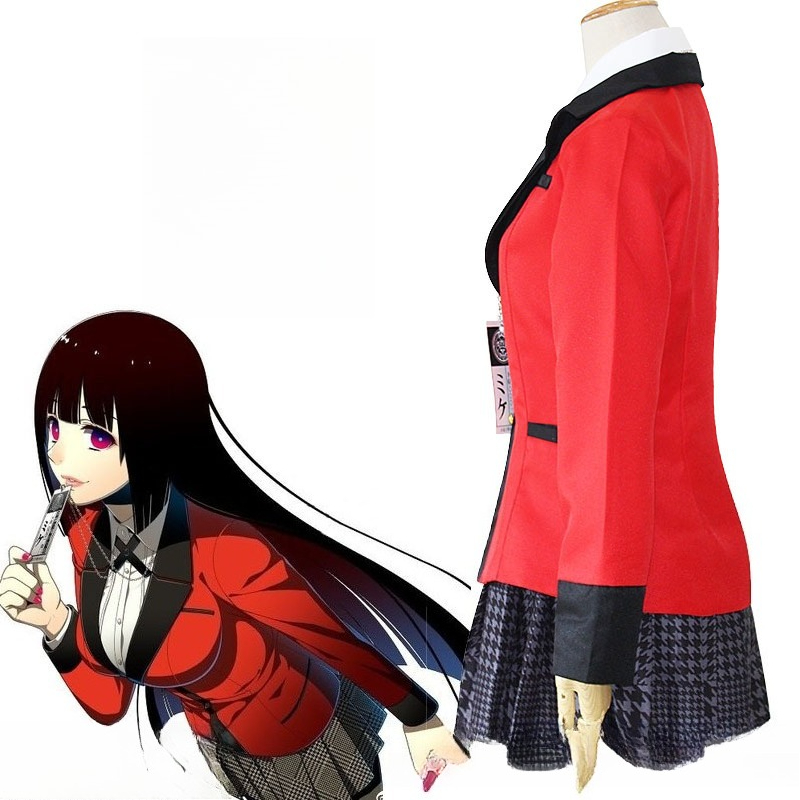 Kostum Cosplay Anime Kakegurui - Anime Cosplay Kakegurui ulasan dan harga