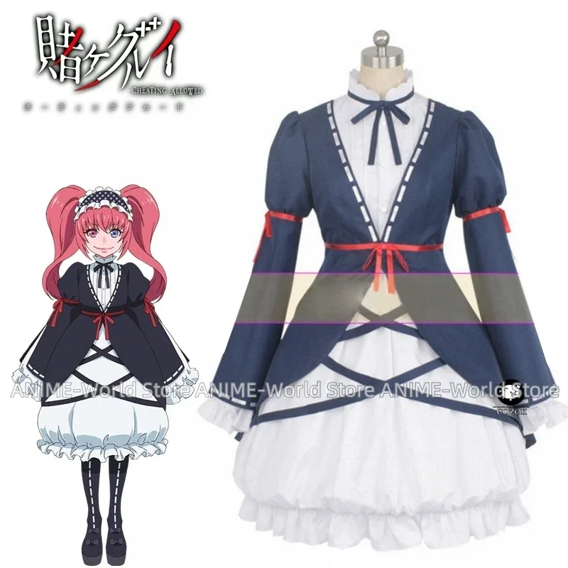 Kostum Cosplay Kakegurui Compu - Anime Cosplay Kakegurui ulasan dan harga