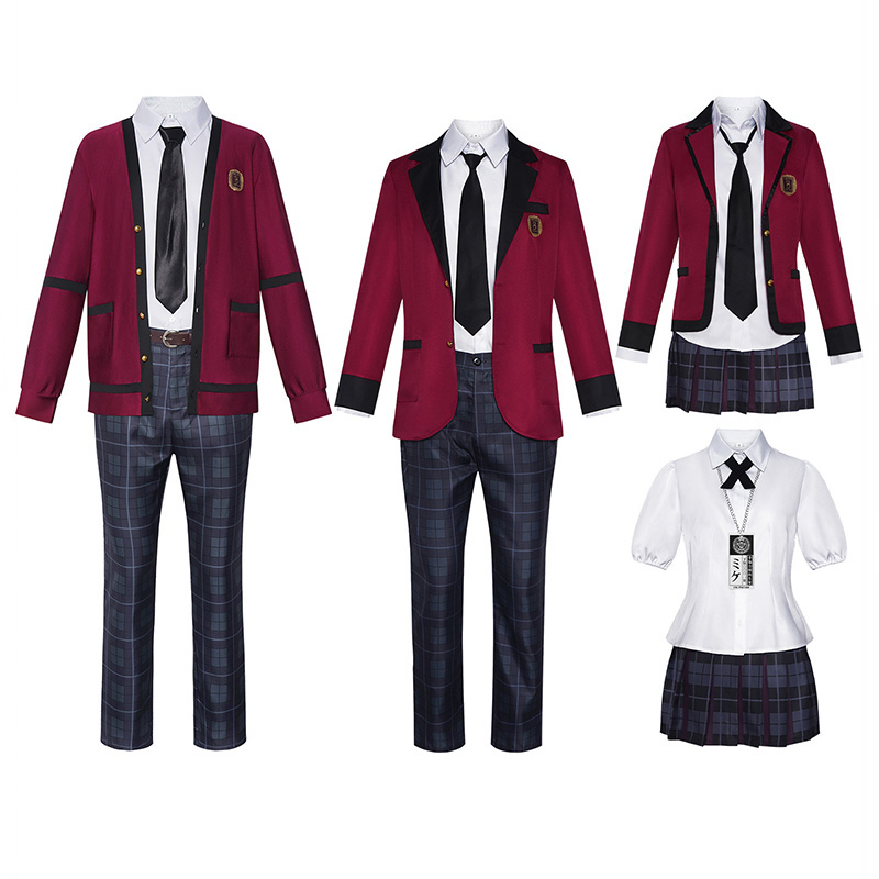 Jabami Yumeko Meari Saotome Ry - Anime Cosplay Kakegurui ulasan dan harga