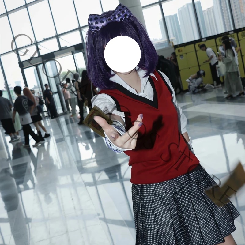 A;3\v,7'd/Midari Ikishima Kost - Anime Cosplay Kakegurui ulasan dan harga
