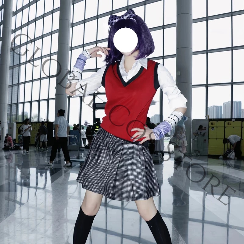 A;3\v,7'd/Midari Ikishima Kost - Anime Cosplay Kakegurui ulasan dan harga