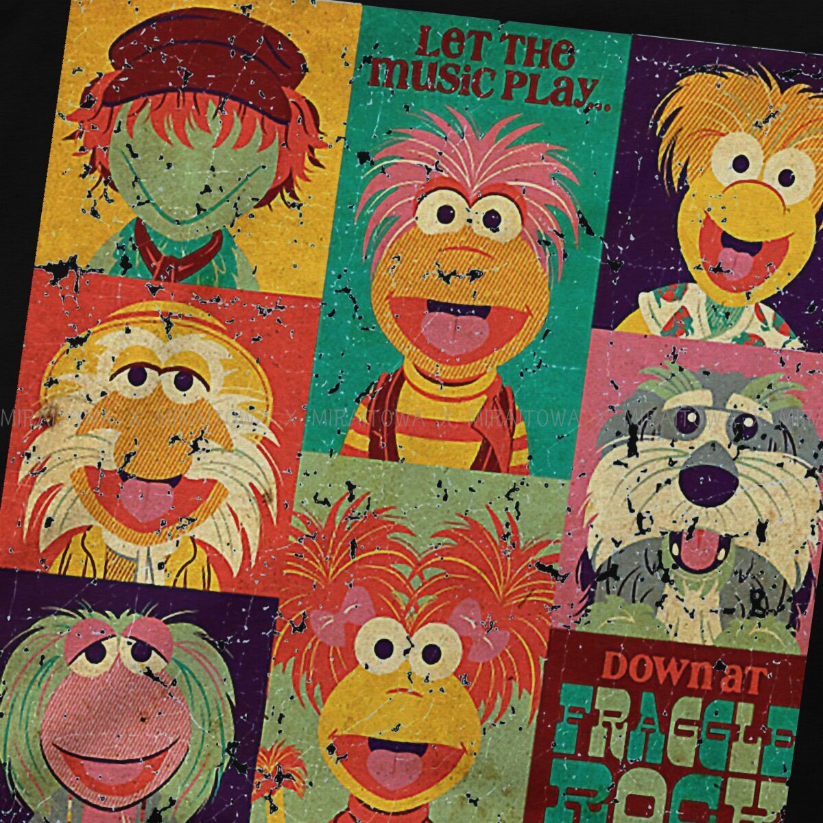 Kaus Tim Unik Fraggle Rock Mup - Anime Cosplay Ideas Male ulasan dan harga