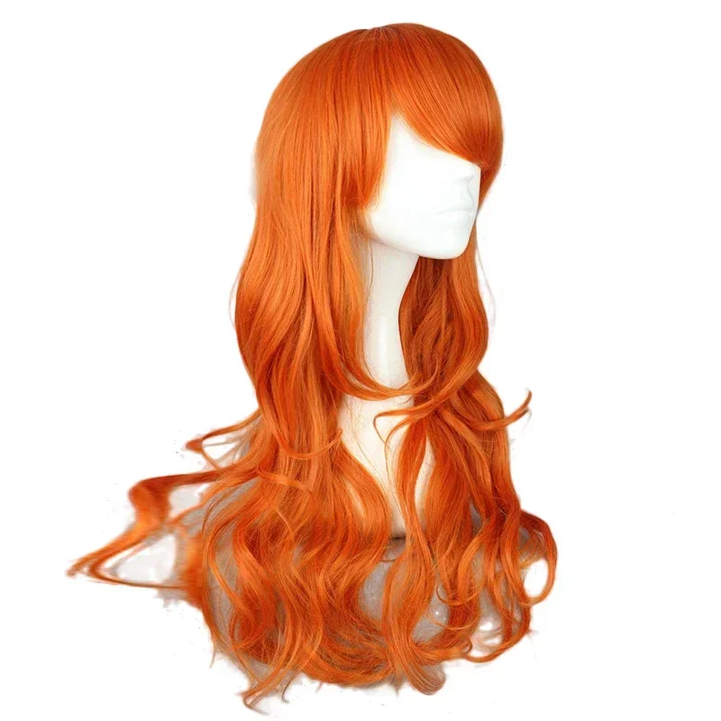 Wig Cosplay Anime Nami 2026 2  - Anime Cosplay Orange Hair ulasan dan harga