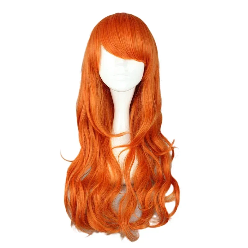 Wig Cosplay Anime Nami 2026 2  - Anime Cosplay Orange Hair ulasan dan harga