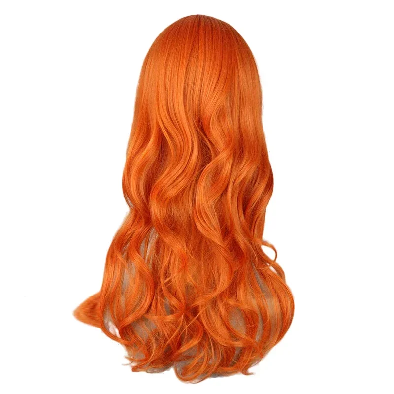 Wig Cosplay Anime Nami 2026 2  - Anime Cosplay Orange Hair ulasan dan harga