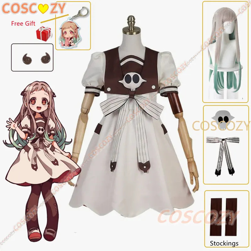Kostum Anime Toilet-bound Jiba - Anime Cosplay Ideas Girl ulasan dan harga